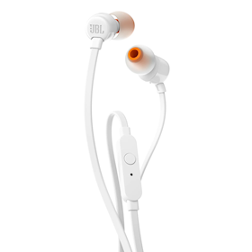 Wired headphones JBL T110 White